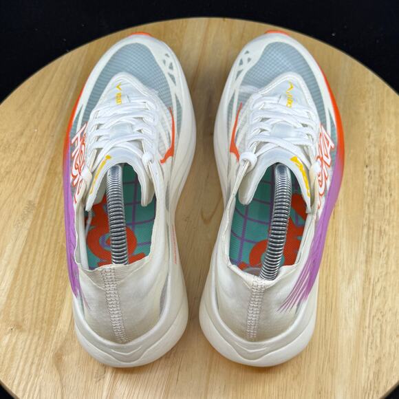 New Hoka One One HOKA Rocket X 2 Frost Lava Running Shoes Women’s Sz 7.5 1127927 - Picture 8 of 10